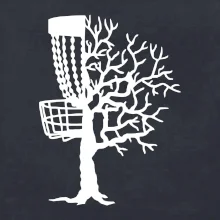 Disc golf pozor strom