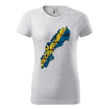 Mapy - názvy měst - Švédsko