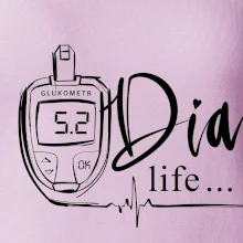 D I A Life - kreslený glukometr