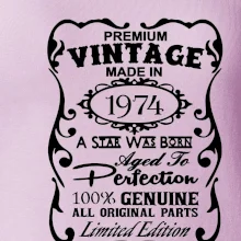 Vintage Etiketa - 1974