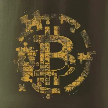 Logo bitcoin puzzle Logo bitcoin puzzle