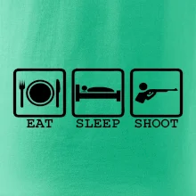 Eat sleep shot