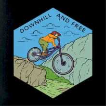 Downhill and free kluk