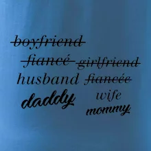 Partnerské triko nastávající rodiče