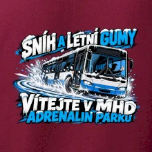 Sníh a letní gumy MHD adrenalin park