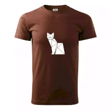 Origami kočka z boku