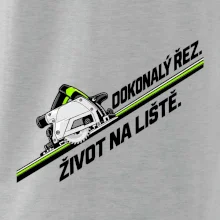 Dokonalý řez život na vodicí liště