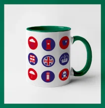 Anglie symboly v kruzích