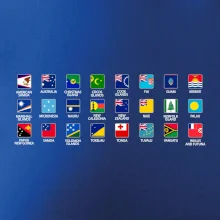 Vlajky států - Oceánie