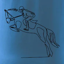 Jízda na koni jedním tahem