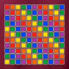 LGBT duhový čtverec