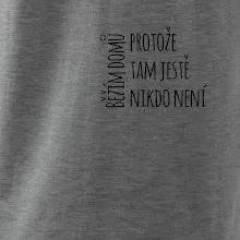Běžím domů protože tam ještě nikdo není - na prsu