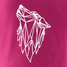 Geometrie - vlk - vyjící