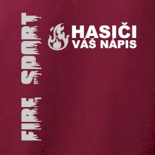 Hasiči REFLEXNÍ (oheň, Firesport, název sboru - vlastní nápis)