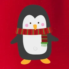 Tučňák se šálou