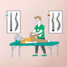 Fyziologické zakřivení páteře