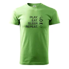Play Eat Sleep Repeat badminton