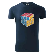 Rubikova kostka kreslená