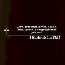 Citáty z bible - 1 Korintským 13:13