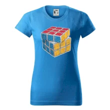 Rubikova kostka kreslená