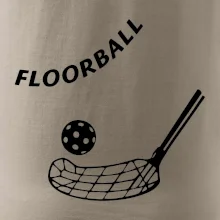 Floorball nápis šikmo