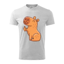 Kapybara s palcem nahoru