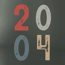 Vintage číslice 2004