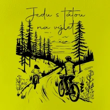 Cyklistika  - Jedu s tátou na výlet - Táta a dcera