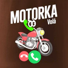 Karikatura motorka silnice volá