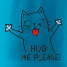 Kočka hug me please