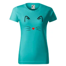 Kočka - srdce místo nosu