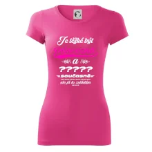 Je těžké být princezna - vlastní nápis