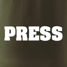Novinář nápis - Press
