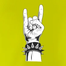 Rock ruka s náramkem