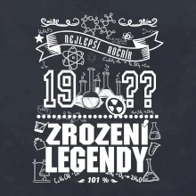 Zrození legendy pro chemika