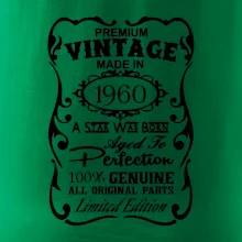 Vintage Etiketa - 1960