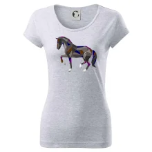 Kůň geometrie barevný