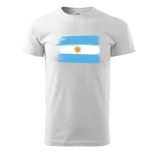 Argentina vlajka kreslená štětkou