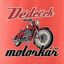 Dědeček motorkář