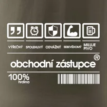 Čárový kód obchodní zástupce