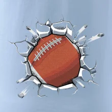 Americký fotbal míč v triku