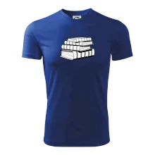 Knihy černobílé na sobě