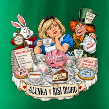 Alenka v říši dluhů čajový dýchánek státního rozpočtu