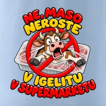 Maso neroste v igelitu v supermarketu
