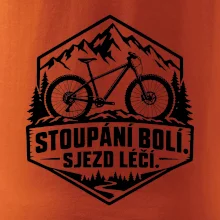 Stoupání bolí sjezd léčí - horské kolo