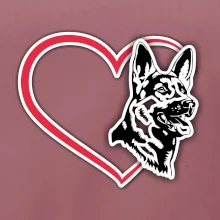 Německý ovčák v srdci