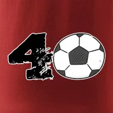 Fotbal kulaté narozeniny 40
