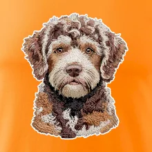 Lagotto romagnolo vyšívaná hlava