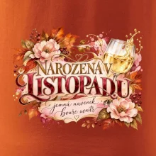 Narozena v listopadu jemná navenek bouře uvnitř