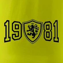 Narozeninový motiv - znak - 1981 Narozeninový motiv - znak - 1981